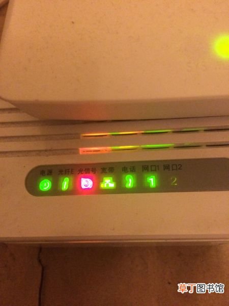 光信号一直闪红灯连不上网是怎么回事？
