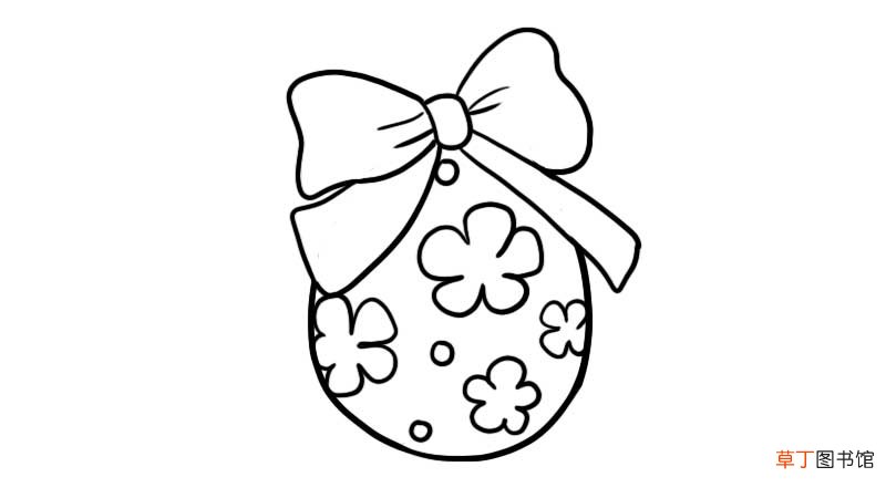 复活节彩蛋简笔画