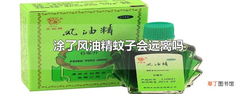涂了风油精蚊子会远离吗