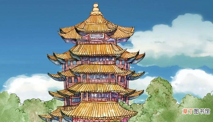 晴川历历汉阳树描绘的画面