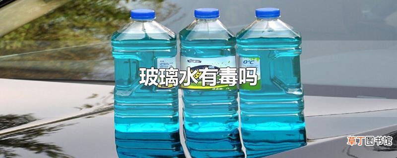 玻璃水有毒吗