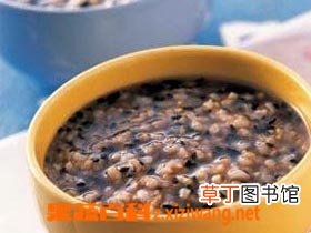 鲜香芝麻粥的功效
