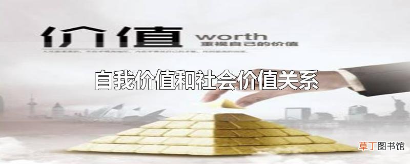 自我价值和社会价值关系