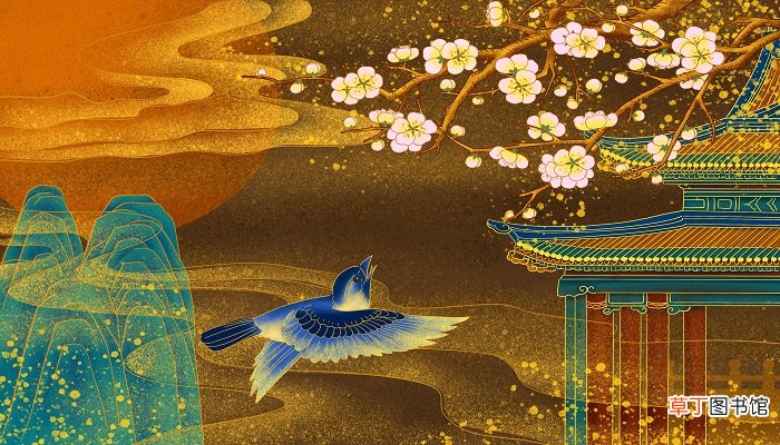 归巢的鸟儿尽管是倦了还驮着斜阳回去是什么意思