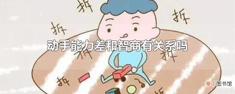 动手能力差和智商有关系吗