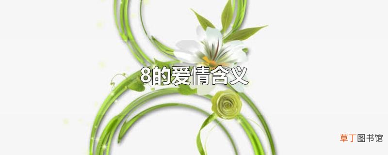 8的爱情含义