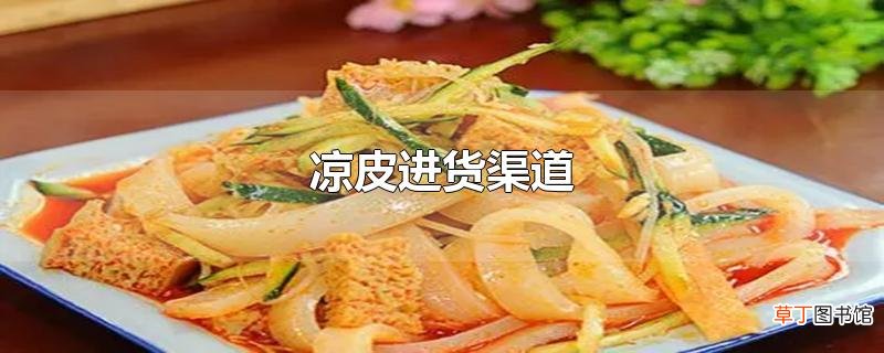 凉皮进货渠道