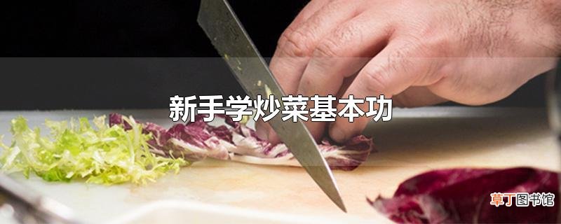 新手学炒菜基本功