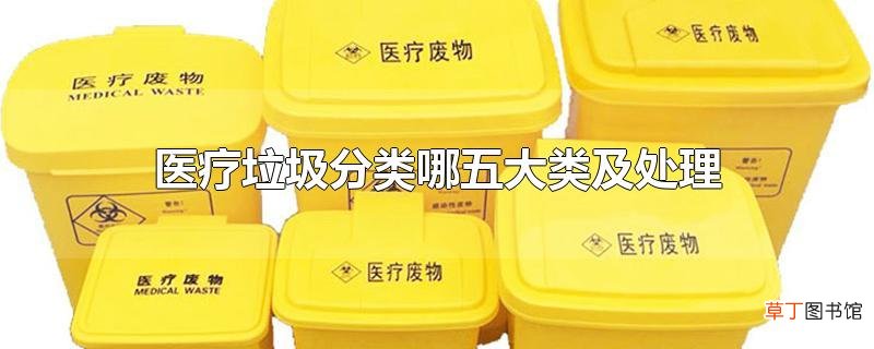 医疗垃圾分类哪五大类及处理