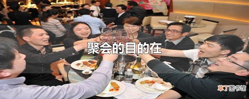 聚会的目的在