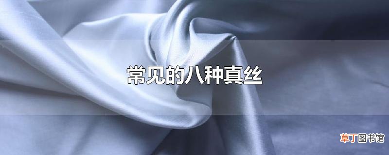 常见的八种真丝