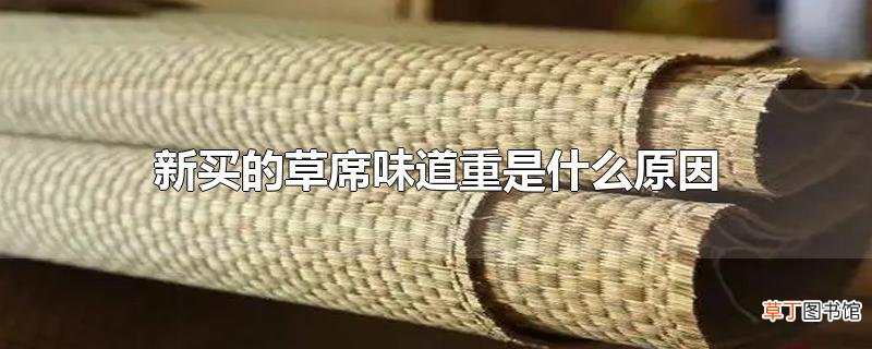 新买的草席味道重是什么原因