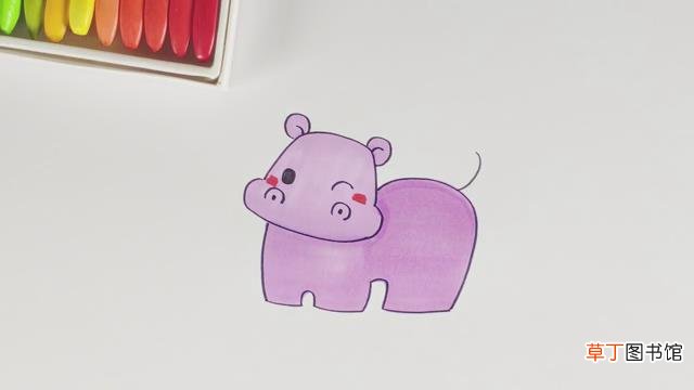 河马怎么画