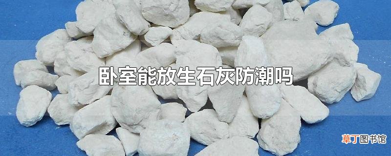 卧室能放生石灰防潮吗