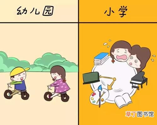 幼儿园与小学的区别