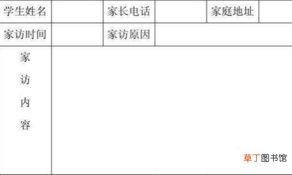 幼儿园家访内容有哪些