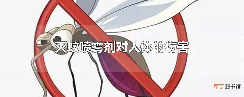 灭蚊喷雾剂对人体的伤害