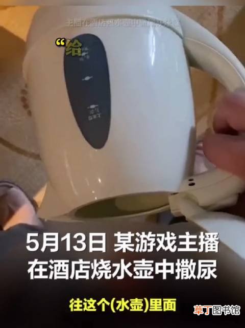 酒店水壶为什么不能用 网红主播在酒店水壶内撒尿?