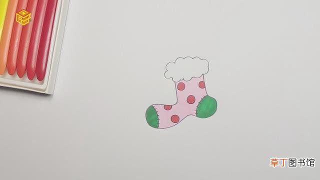 圣诞袜简笔画怎么画