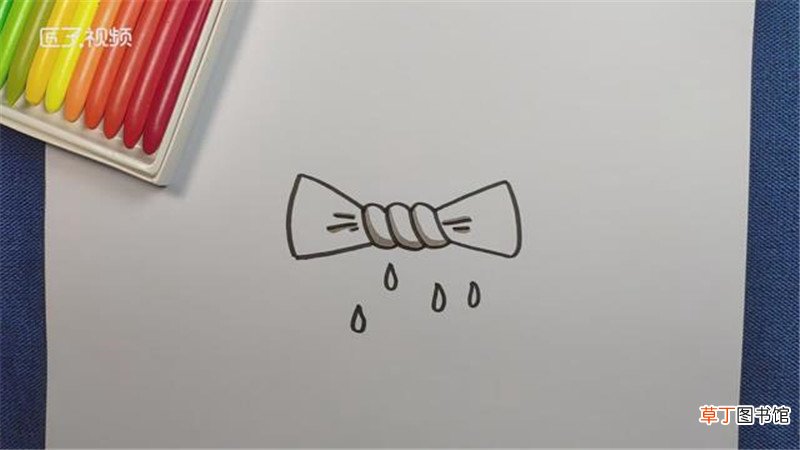 毛巾怎么画