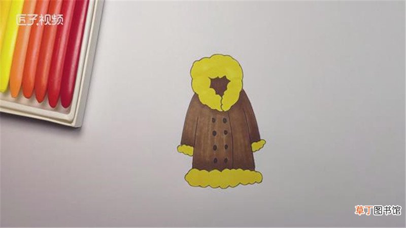 棉衣怎么画