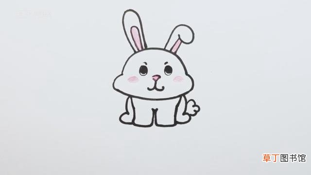 卡通兔子简笔画怎么画