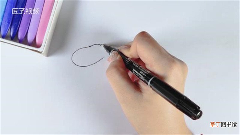 小马简笔画的步骤