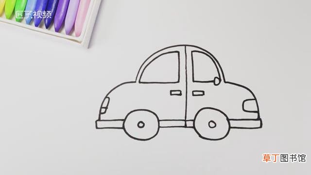 怎样画好看的汽车简笔画