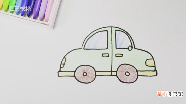 怎样画好看的汽车简笔画