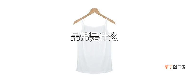 吊带是什么