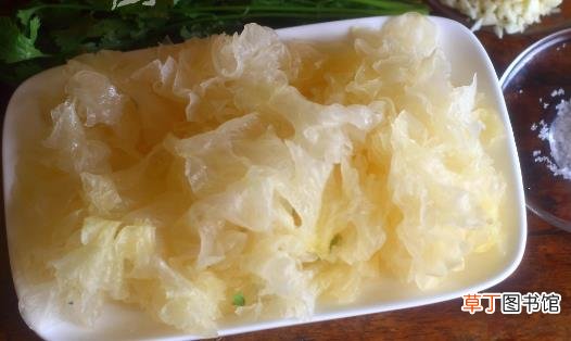 银耳做凉拌菜爽口好下饭 美味轻松端上桌