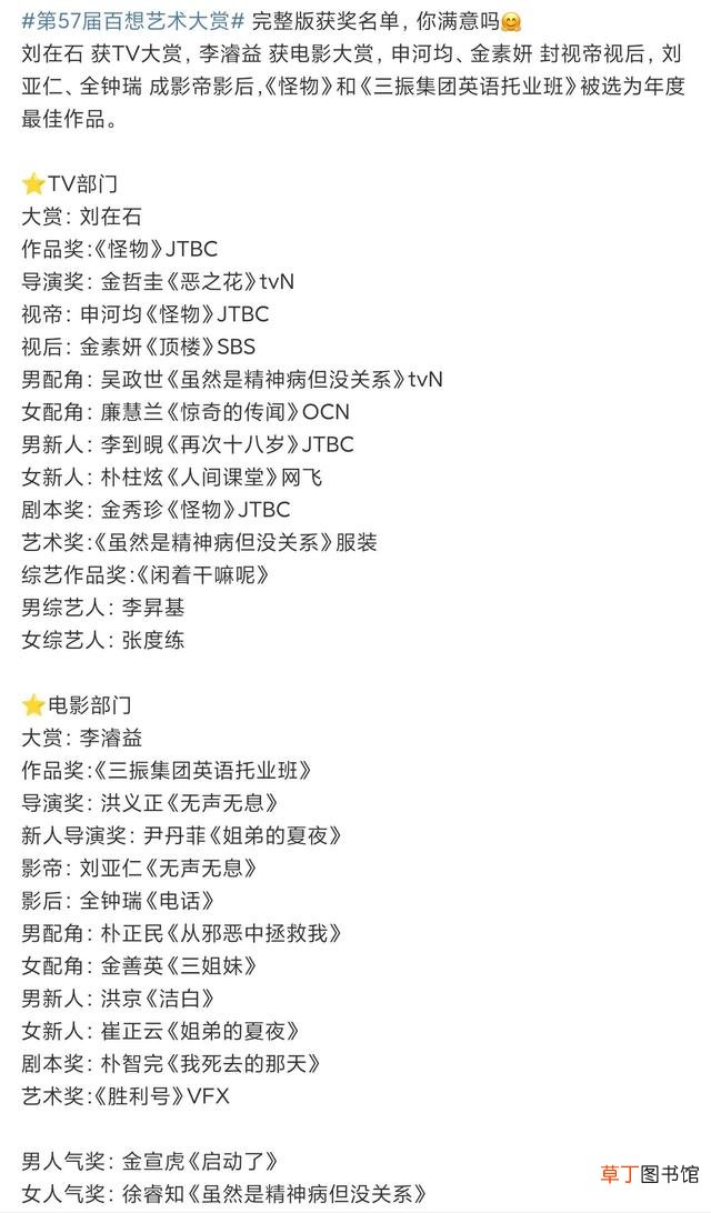 刘亚仁二获百想影帝封神，《顶楼》金素妍夺视后