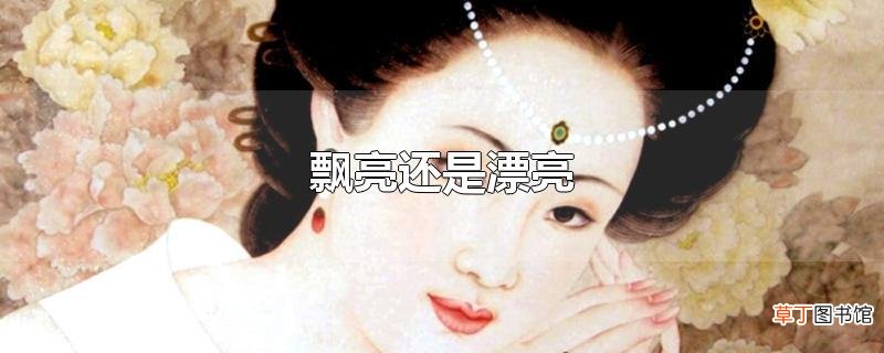 飘亮还是漂亮