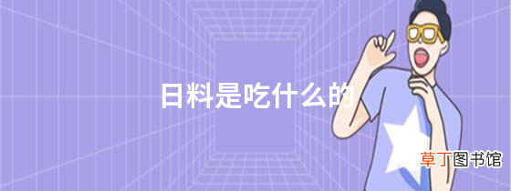 日料是吃什么的