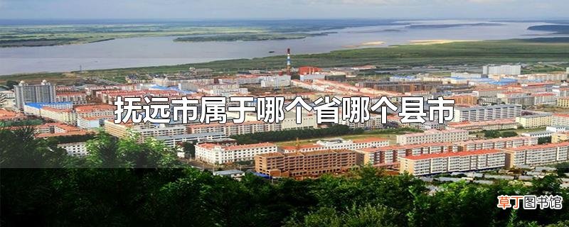 抚远市属于哪个省哪个县市