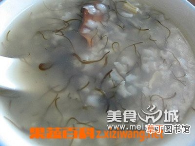 牡蛎发菜粥的功效