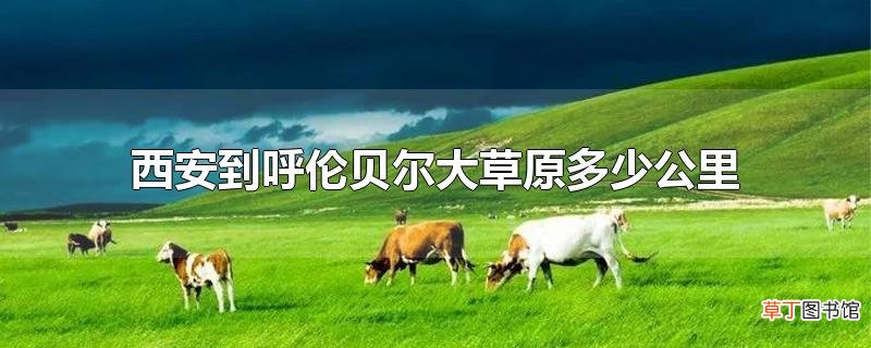 西安到呼伦贝尔大草原多少公里