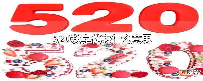 520数字代表什么意思