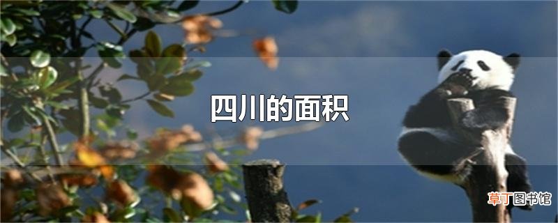 四川的面积
