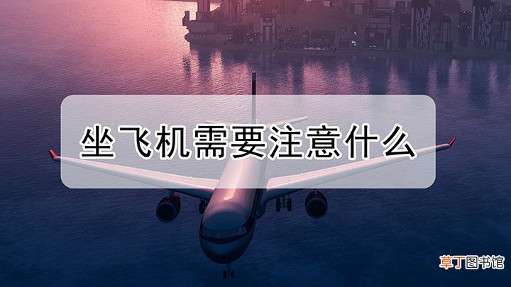 坐飞机应该注意什么