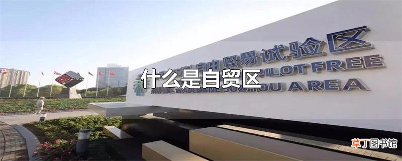 什么是自贸区