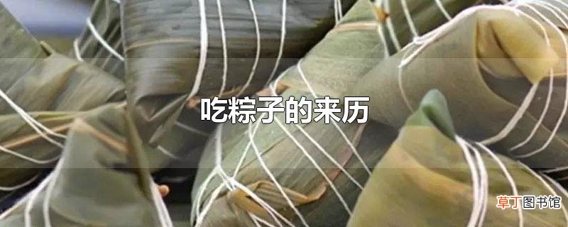 吃粽子的来历