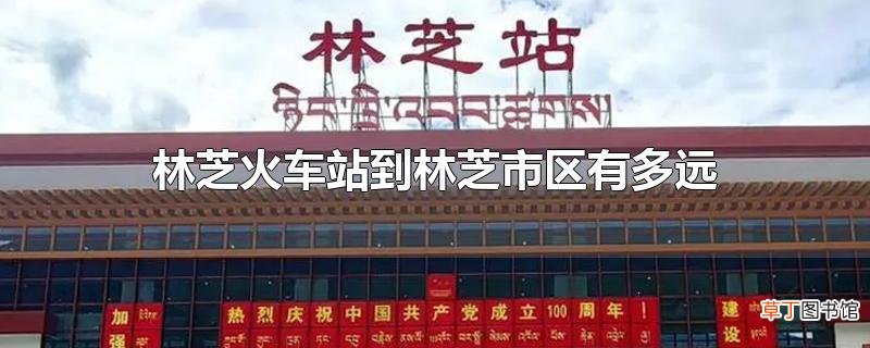 林芝火车站到林芝市区有多远