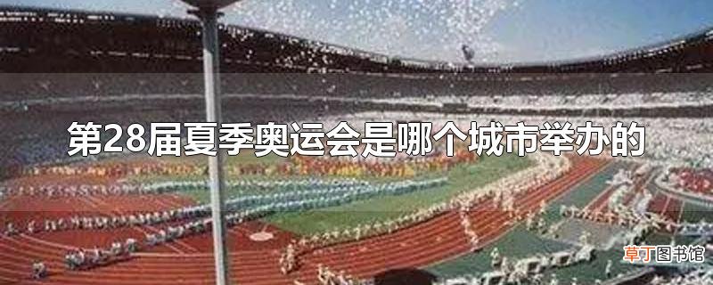 第28届夏季奥运会是哪个城市举办的