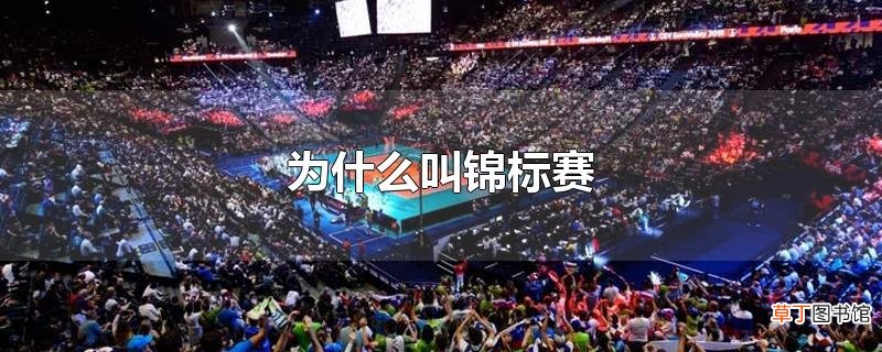 为什么叫锦标赛