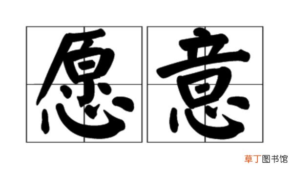 愿意近义词有哪些