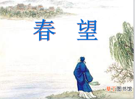 感时花溅泪，恨别鸟惊心赏析