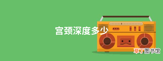 宫颈深度多少