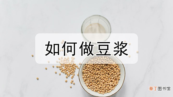 如何做豆浆