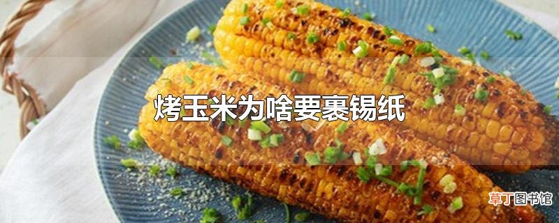 烤玉米为啥要裹锡纸